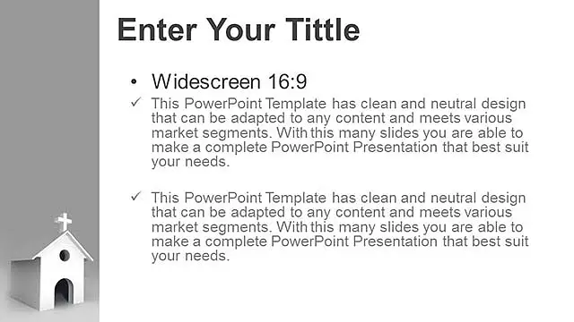 白色教堂PPT模板下載_預(yù)覽圖5