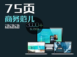 75页商务专用精美排版PPT模板