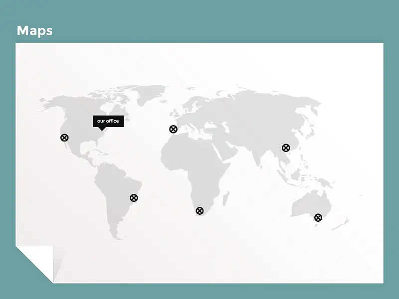 浅蓝简约商务汇报专用幻灯片模板_预览图14