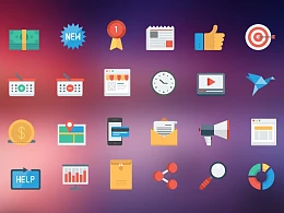 PPT矢量图标下载-生活常用图标