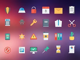 常用PPT矢量图标下载-商业图标