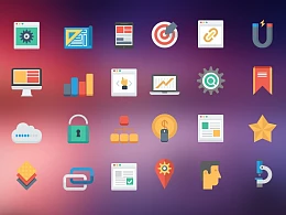 PPT矢量图标下载-系统/生活常用图标