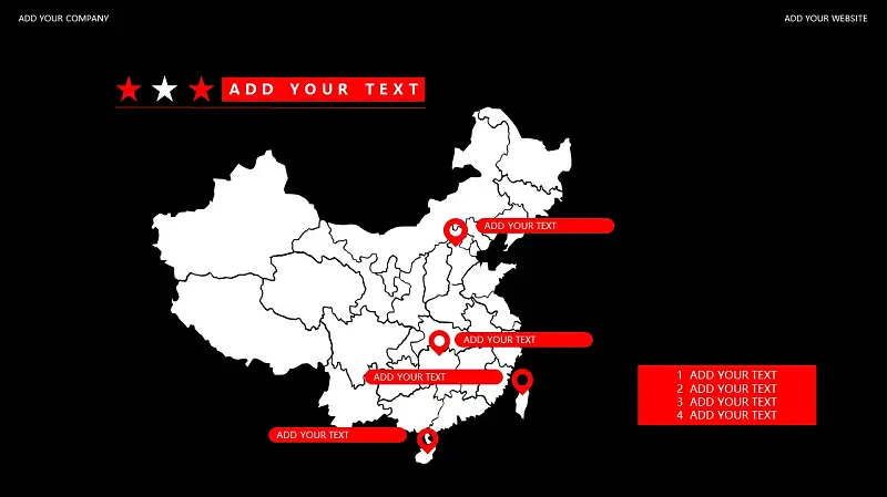 红与黑商务通用简洁PPT模板下载_预览图17