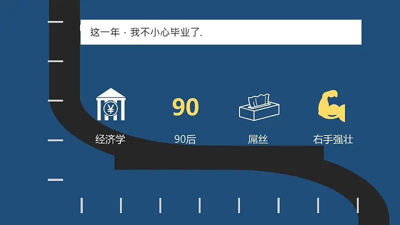 多色搭配个人职业规划动漫风格PPT模板下载_预览图3