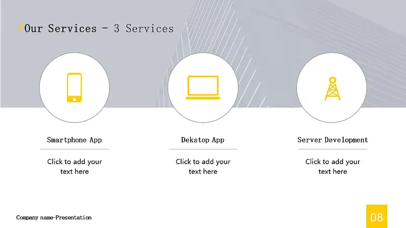 商务汇报工作总结简洁模板PowerPoint下载_预览图8