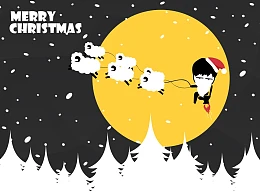 圣诞节主题PPT模板下载