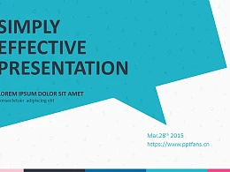 简洁高效商务通用PPT模板下载