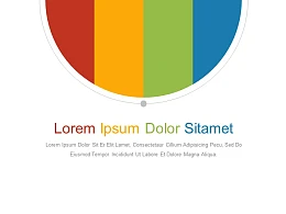 彩虹色营销推广商务PPT模板下载