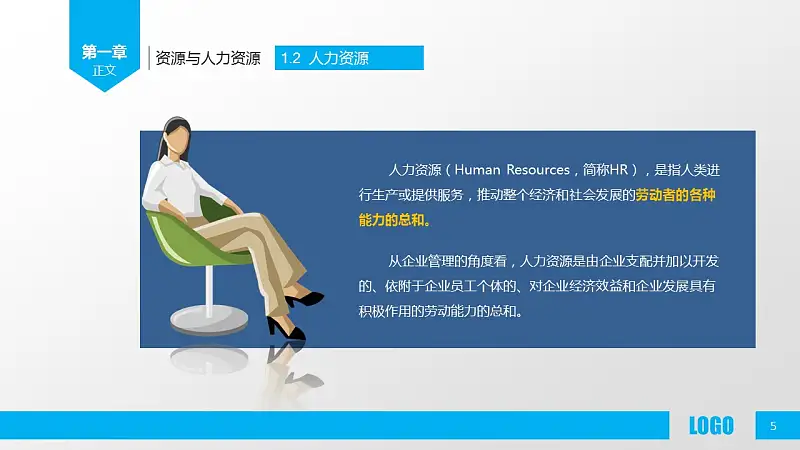 企业人力资源管理PPT模板下载_预览图5