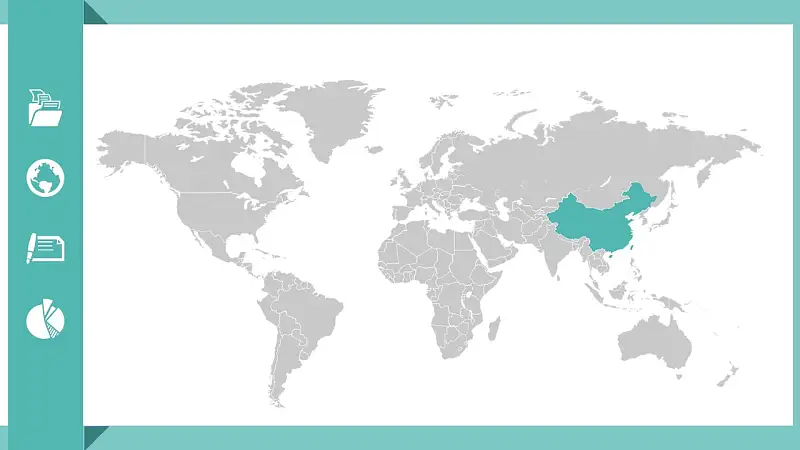 绿色扁平化工作总结商务PPT模版_预览图28