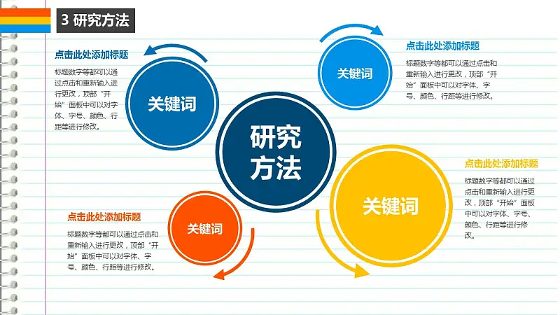 笔记本样式毕业论文答辩PowerPoint模板下载_预览图12