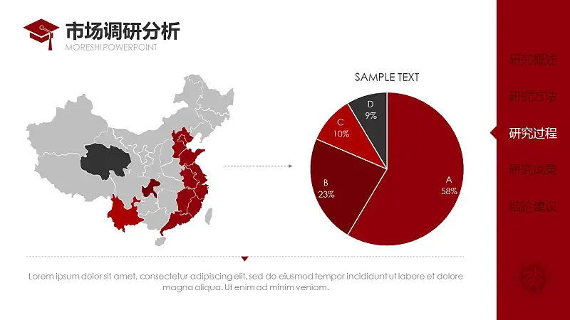 简约大方毕业论文答辩通用PPT模板_预览图20