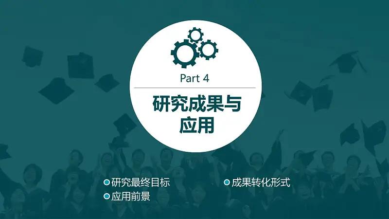 高等学府论文答辩动态PowerPoint模板_预览图18