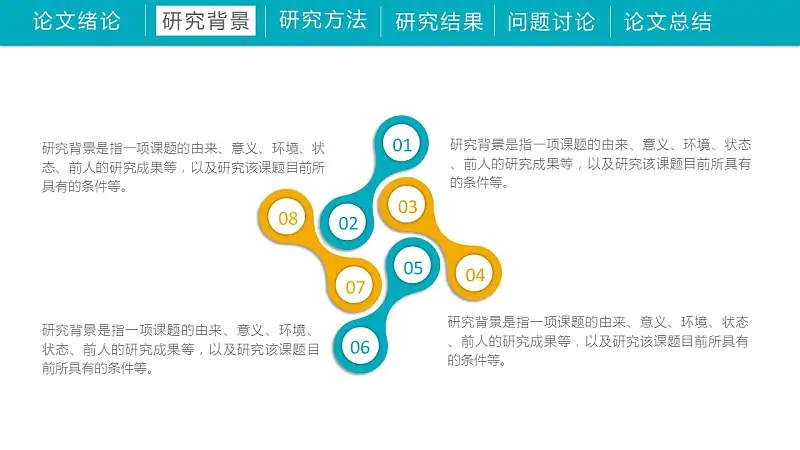 高等学府简洁毕业论文开题报告PPT模板下载_预览图7
