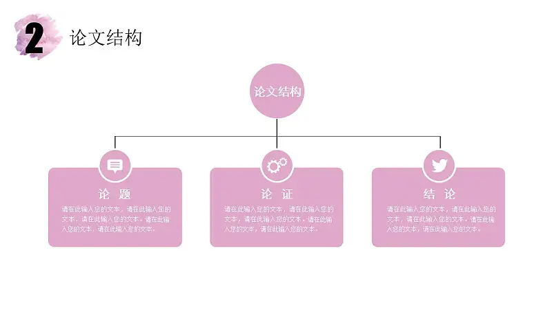 水彩风毕业论文答辩PPT模版_预览图17