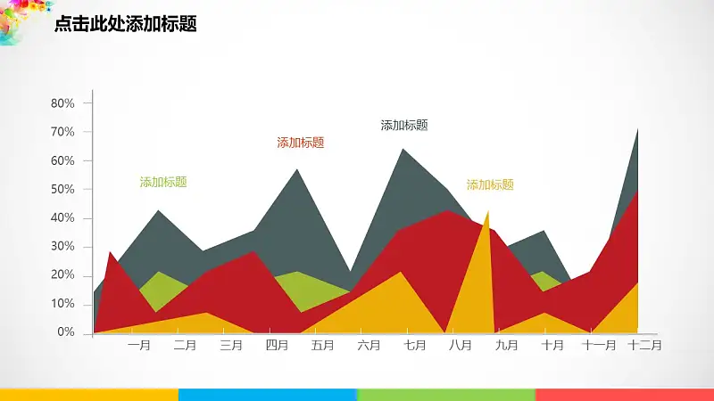 多彩色年终总结论文答辩PPT模板下载_预览图17