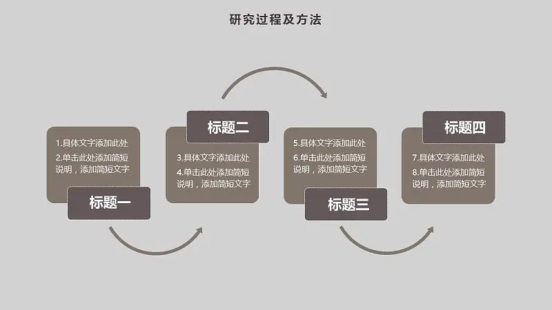 粉色圆圈大学通用论文答辩PPT模板下载_预览图17