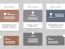 PPT制作人物简介详情的几种格式