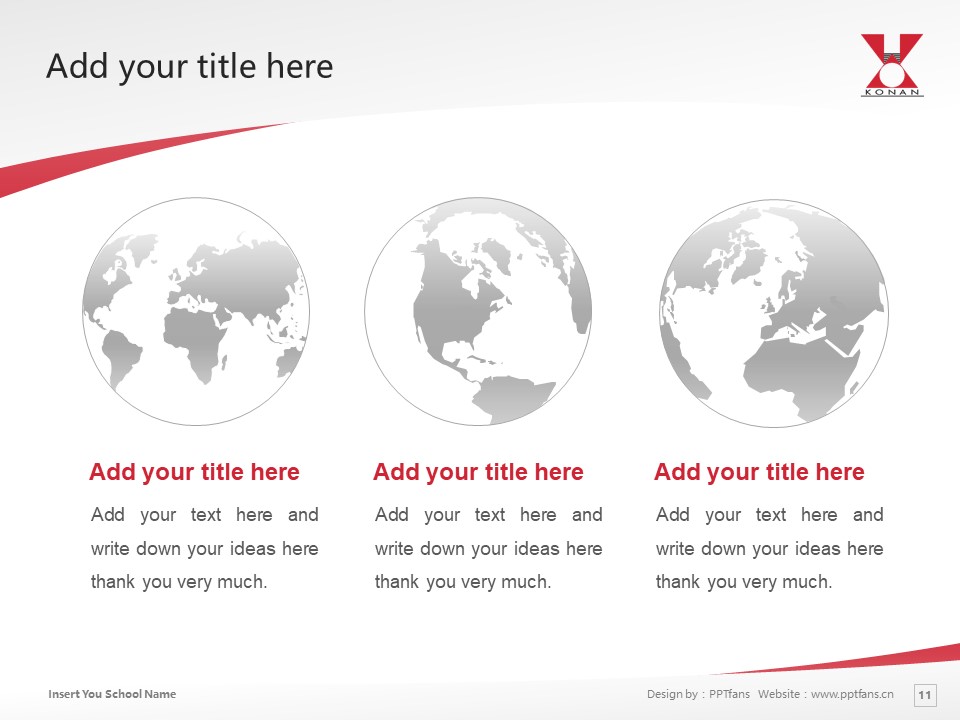 Konan University Powerpoint Template Download | 甲南大學(xué)PPT模板下載_幻燈片預(yù)覽圖11
