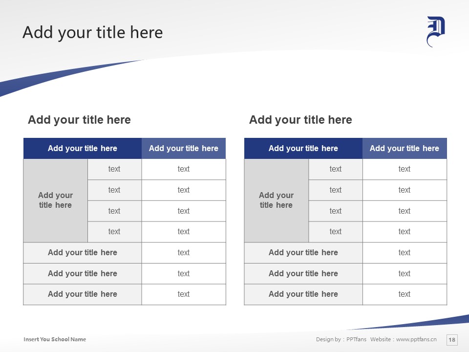 Dokkyo University Powerpoint Template Download | 獨協(xié)大學PPT模板下載_幻燈片預覽圖18