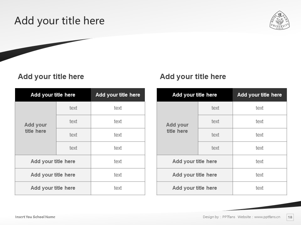 Kyoto Notre Dame University Powerpoint Template Download | 京都巴黎圣母院女子大學(xué)PPT模板下載_幻燈片預(yù)覽圖18