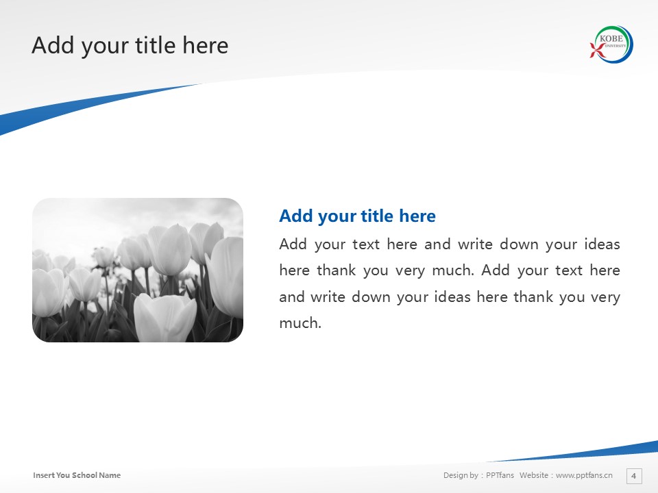 Kobe University Powerpoint Template Download | 神戶大學(xué)PPT模板下載_幻燈片預(yù)覽圖4