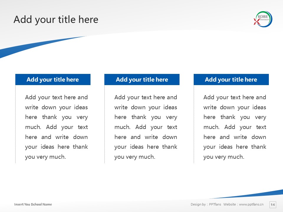 Kobe University Powerpoint Template Download | 神戶大學(xué)PPT模板下載_幻燈片預(yù)覽圖13