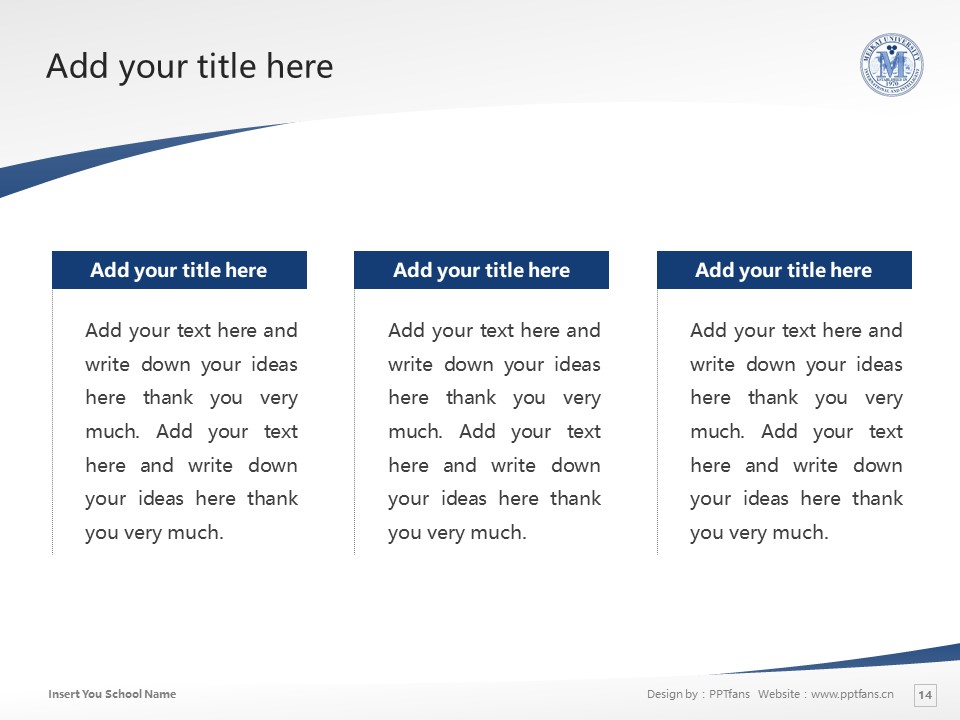 Meikai University  Powerpoint Template Download | 明海大學(xué)PPT模板下載_幻燈片預(yù)覽圖14