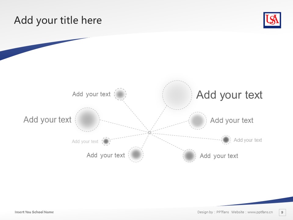 University of South Alabama Powerpoint Template Download | 美國南阿拉巴馬大學(xué)PPT模板下載_幻燈片預(yù)覽圖9