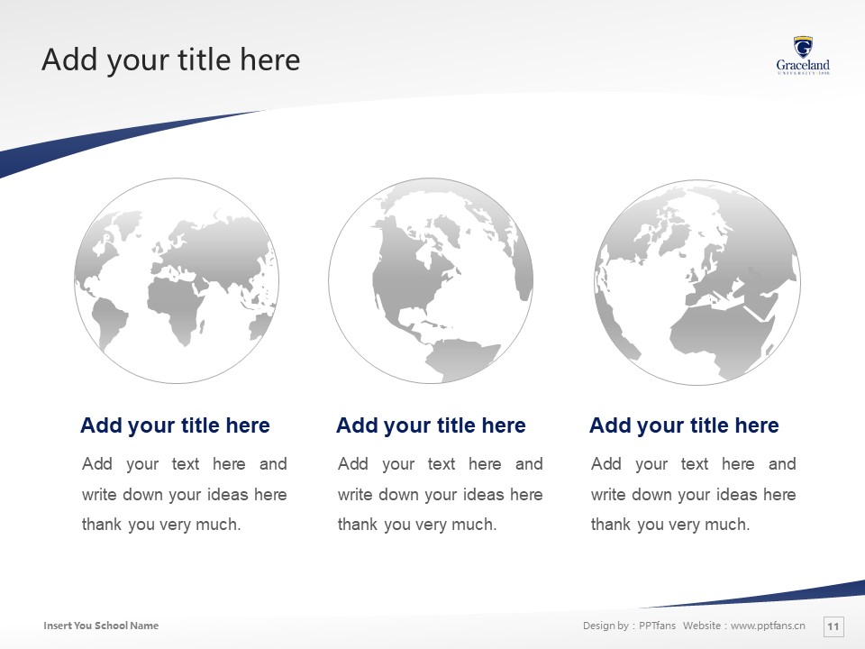Graceland University Powerpoint Template Download | 格雷斯蘭大學(xué)PPT模板下載_幻燈片預(yù)覽圖11