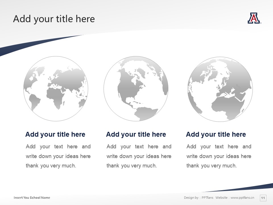 University of Arizona Powerpoint Template Download | 亞利桑那大學(xué)PPT模板下載_幻燈片預(yù)覽圖11