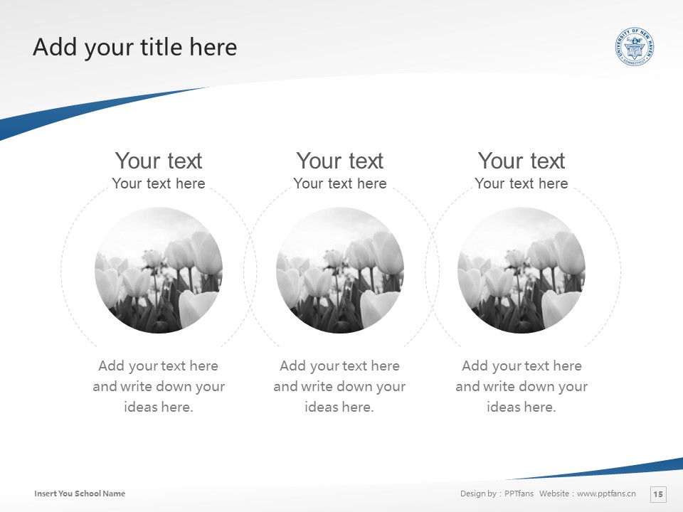 University of New Haven Powerpoint Template Download | 紐黑文大學(xué)PPT模板下載_幻燈片預(yù)覽圖15