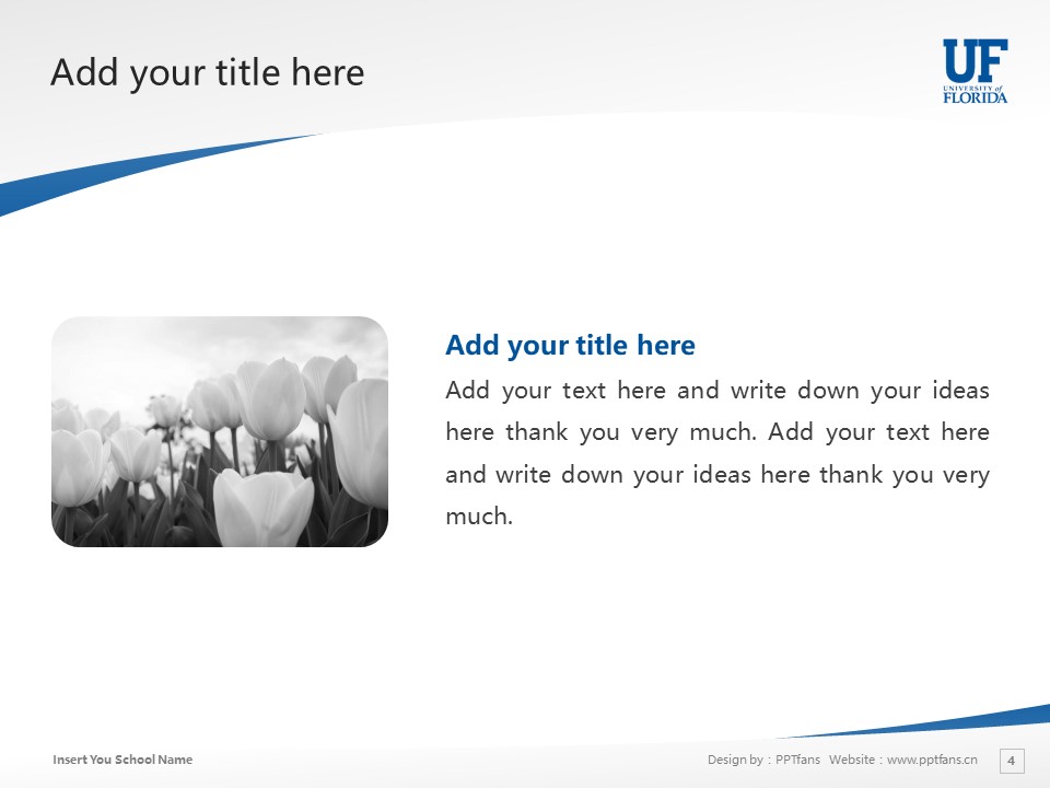 University of Florida Powerpoint Template Download | 佛羅里達(dá)大學(xué)PPT模板下載_幻燈片預(yù)覽圖4