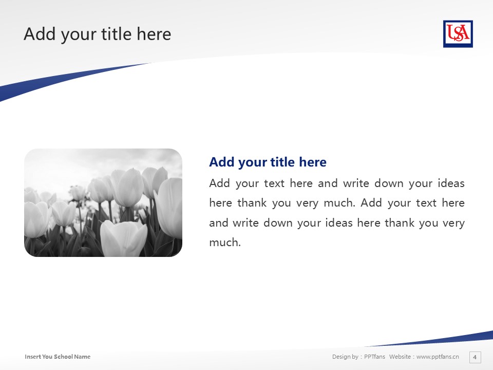 University of South Alabama Powerpoint Template Download | 美國南阿拉巴馬大學(xué)PPT模板下載_幻燈片預(yù)覽圖4