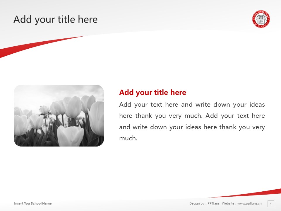 Clark University Powerpoint Template Download | 克拉克大學(xué)PPT模板下載_幻燈片預(yù)覽圖4