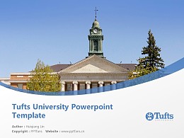 Tufts University Powerpoint Template Download | 塔夫茨大学PPT模板下载