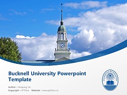 Bucknell University Powerpoint Template Download | 巴克内尔大学PPT模板下载