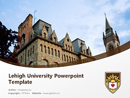 Lehigh University Powerpoint Template Download | 理海大学PPT模板下载