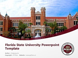 Florida State University Powerpoint Template Download | 佛罗里达州立大学PPT模板下载