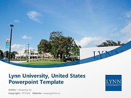 Lynn University, United States Powerpoint Template Download | 美国林恩大学PPT模板下载