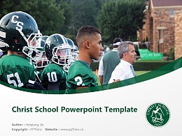 Christ School Powerpoint Template Download | 基督中学PPT模板下载