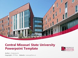 Central Missouri State University Powerpoint Template Download | 中密苏里州立大学PPT模板下载