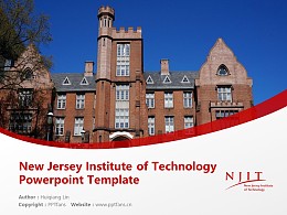 New Jersey Institute of Technology Powerpoint Template Download | 新泽西理工学院PPT模板下载