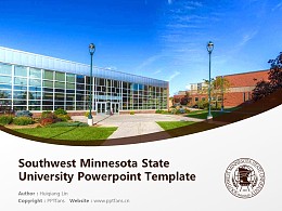 Southwest Minnesota State University Powerpoint Template Download | 西南明尼蘇達州立大學PPT模板下載