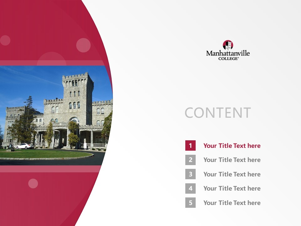 Manhattanville College Powerpoint Template Download | 曼哈頓維爾學(xué)院PPT模板下載_幻燈片預(yù)覽圖2