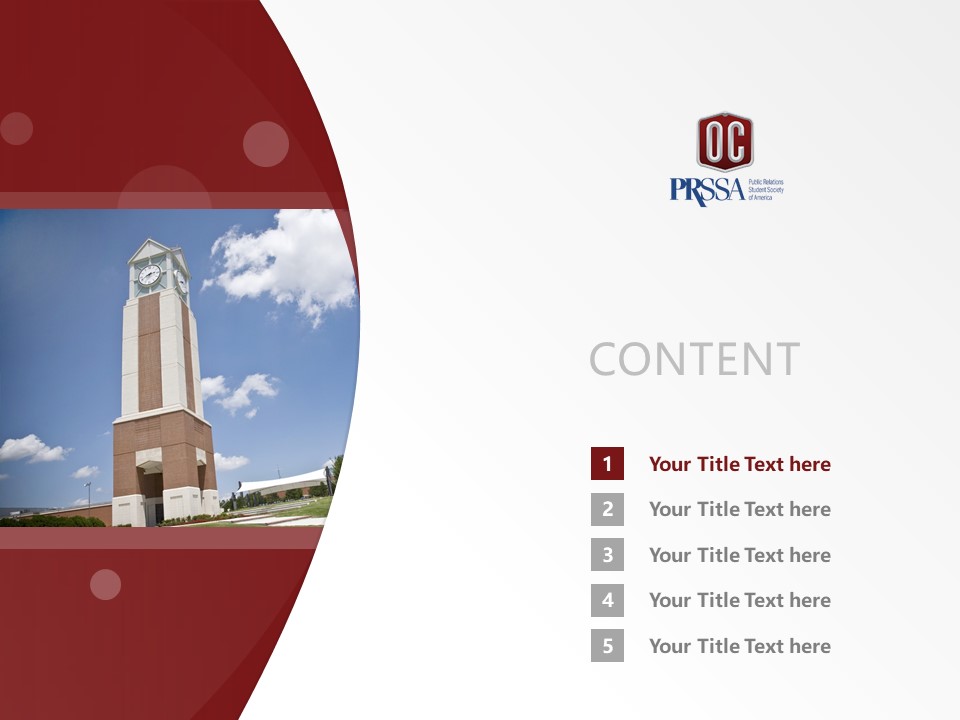 Oklahoma Christian University Powerpoint Template Download | 俄克拉荷馬基督教大學(xué)PPT模板下載_幻燈片預(yù)覽圖2