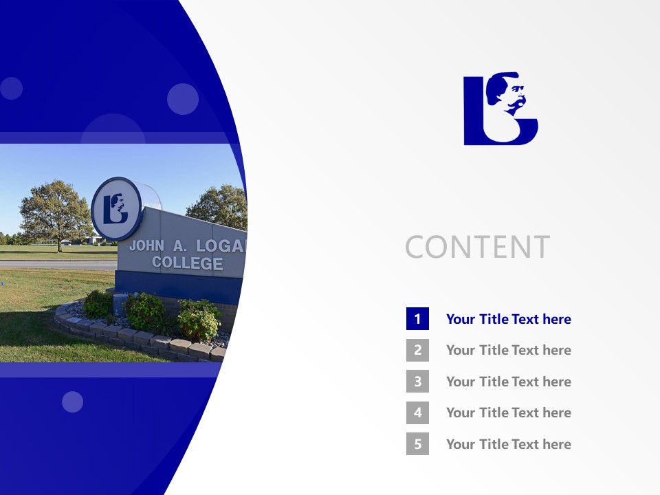 John A. Logan College Powerpoint Template Download | 約翰洛根學(xué)院PPT模板下載_幻燈片預(yù)覽圖2