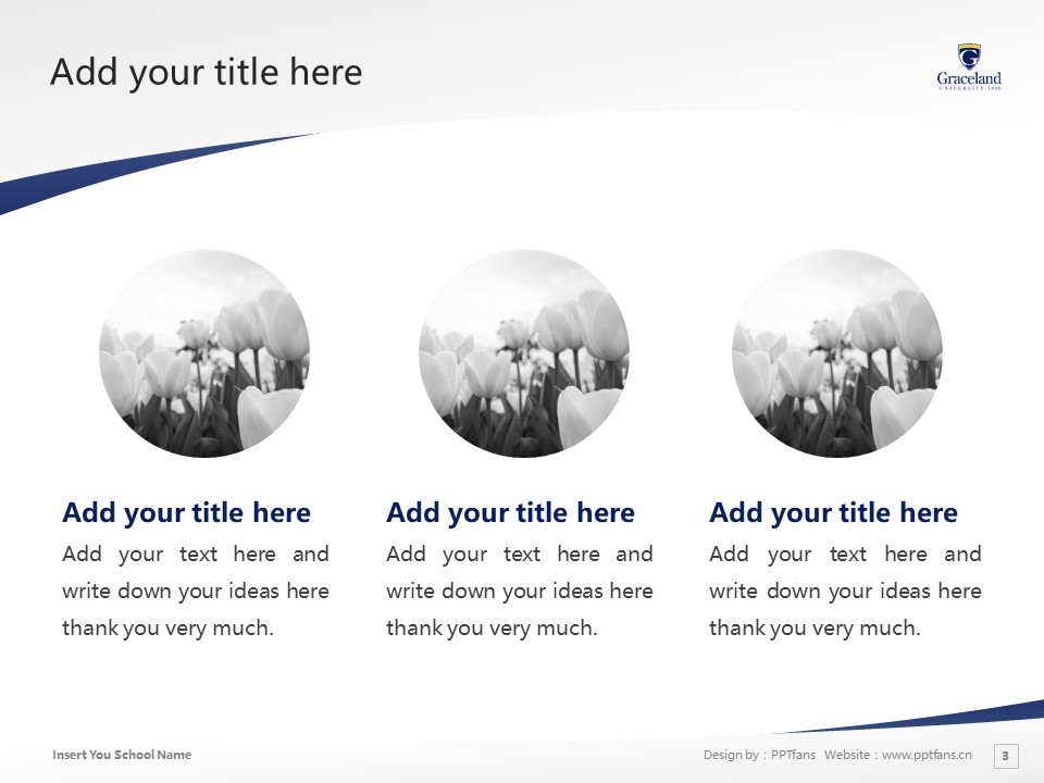 Graceland University Powerpoint Template Download | 格雷斯蘭大學(xué)PPT模板下載_幻燈片預(yù)覽圖3
