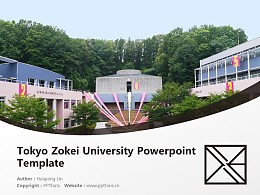 Tokyo Zokei University Powerpoint Template Download | 东京造形大学PPT模板下载