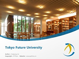Tokyo Future University Powerpoint Template Download | 东京未来大学PPT模板下载